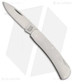 Bear & Son Executive Lockback Knife Stainless Steel (2.125" Satin) 125