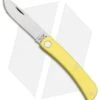 Bear And Son Farmhand Slip Joint Knife 2.75" Yellow G-10