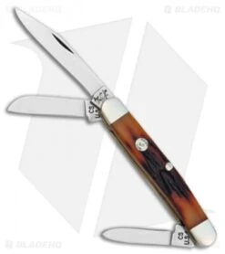 Bear & Son Medium Stockman Traditional Pocket Knife (2.375" Satin) CRSB18