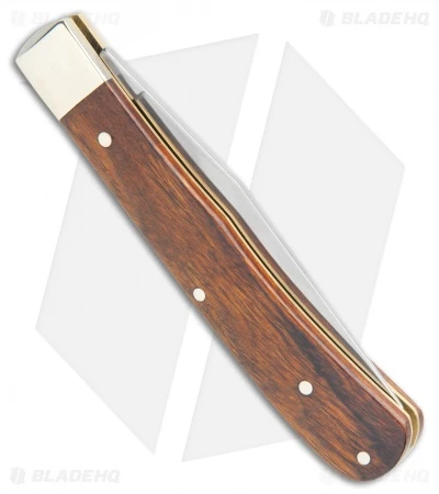 Boker Uno Trapper Pocket Knife Brown Desert Ironwood (4" Satin) 112565 - Image 3