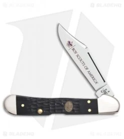 Case BSA Copperlock Traditional Knife 3.625" Navy Blue Bone (61749L SS) 18048