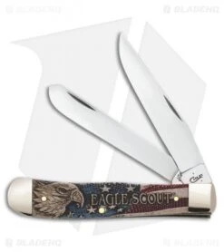 Case BSA Eagle Scout Trapper Traditional Knife 4.125" Bone (6254 SS) 18050