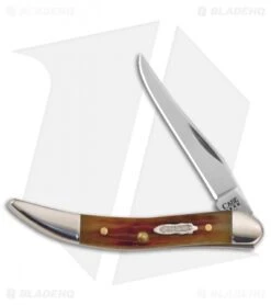 Case Cutlery 130th Anniversary Small Texas Toothpick Knife 3" Aged Bone