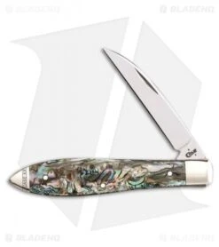 Case Abalone Teardrop 3.5" Traditional Pocket Knife 12016