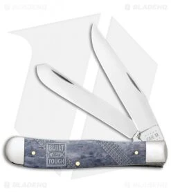 Case Cutlery Ford "Built Tough" Trapper Knife 4.125" Gray Bone (6254 SS)