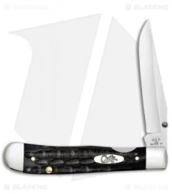 Case Cutlery Kickstart Trapperlock Assisted Knife 4.1" Jigged Buffalo Horn