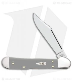 Case Cutlery Mini Copperlock Pocket Knife 3.625" Gray Synthetic (41749L SS)