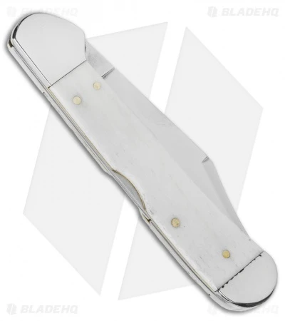 Case Cutlery American Flag 4.25" Copperlock Knife Smooth Natural Bone (61549LSS) - Image 3