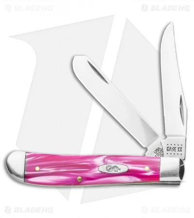 Case Mini Trapper 3.50" Pink Pearl SparXX Kirinite (10207 SS)