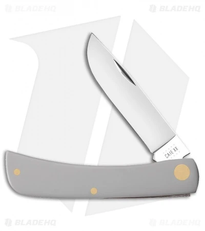 Case Cutlery Sod Buster Jr. Traditional Pocket Knife 3.625" Gray Synthetic