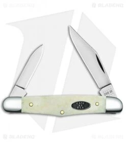 Case Knives Natural Bone Smooth Half Whittler (6208 CV)