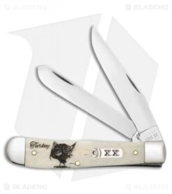 Case Cutlery Sportsman Series Trapper Turkey Embellished Natural Bone (6254 SS)