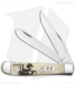 Case Cutlery Sportsman Series Trapper Wood Duck Embellished Bone (6254 SS)