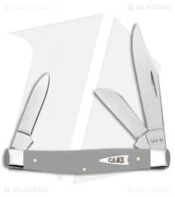 Case Cutlery Medium Stockman Knife 3.25" Synthetic Gray (4344 SS) 32593