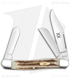 Case Cutlery Medium Stockman Knife 3.625" Vintage Bone (V6347 SS)