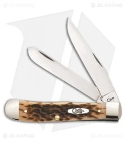 Case Cutlery Trapper Traditional Knife 4.125" Amber Bone (6254 SS) 06540