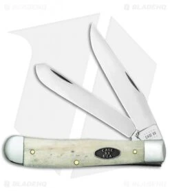 Case Trapper Knife 4.125" Natural Bone Smooth (6254 CV) 49640
