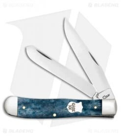 Case Cutlery Trapper Mediterranean Blue Smooth Bone (6254 SS) 11190