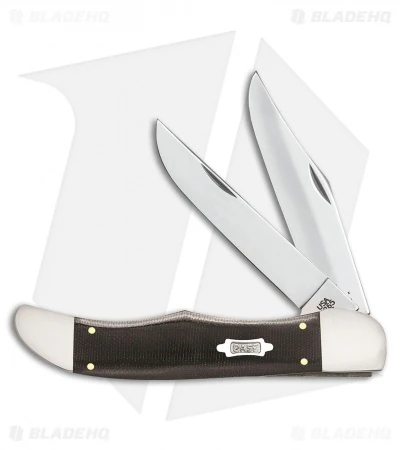 Case Folding Hunter Traditional Knife 5.25" Black Micarta (10265 SS) 23131