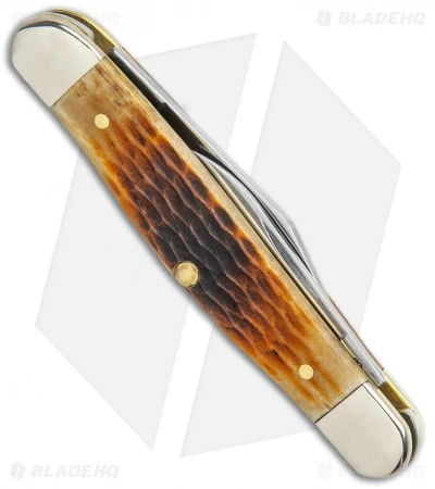 Case Half Whittler Knife Antique Bone Rogers Corn Jig (6208 SS) 52838 - Image 3