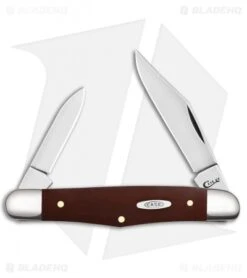 Case Knives Brown Synthetic Smooth Half Whittler (4208 SS)