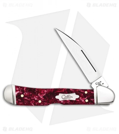 Case Knives CopperLock Smooth Burgundy Kirinite⢠(101549WL SS) 23184
