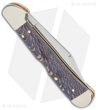 Case Knives Copperlock 4.25" Lockback Knife Black Sycamore Wood - Image 3