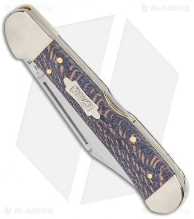 Case Knives Copperlock 4.25" Lockback Knife Black Sycamore Wood - Image 2