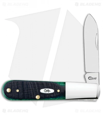 Case Knives Hunter Green Bone Sawcut Barlow (61009 SS)