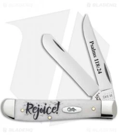 Case Knives Mini Trapper Embellished Smooth Natural Bone (6207 SS) - 60865