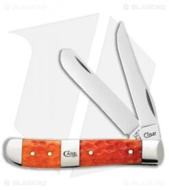 Case Knives Tequila Sunrise Bone Standard Jig Mini Trapper (6207 SS)