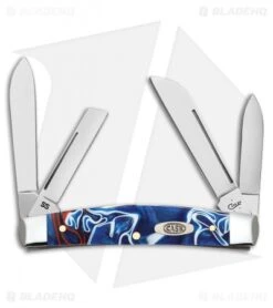 Case Medium Congress Pocket Knife 3.625" Patriotic Kirinite (104052 SS) 11214