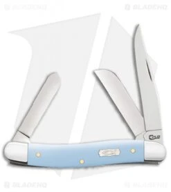 Case Medium Stockman Knife 3.25" Ichthus Smooth Ice (4344 SS) 23381