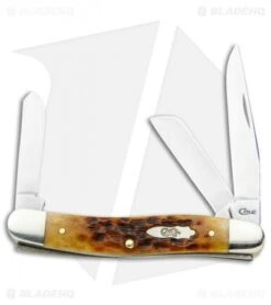 Case Medium Stockman Knife 3.625" Jigged Antique Bone (6318 SS) 70779