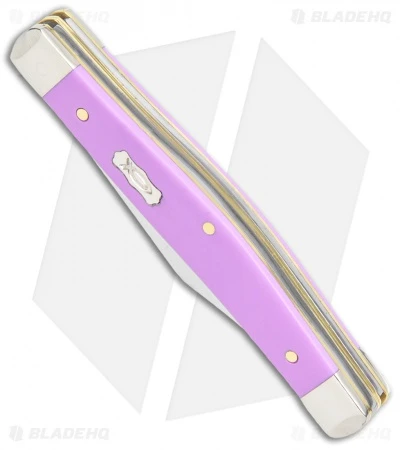 Case Medium Stockman Pocket Knife Lilac Synthetic (4344 SS) 39167 - Image 2