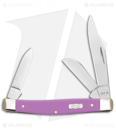 Case Medium Stockman Pocket Knife Lilac Synthetic (4344 SS) 39167