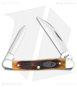 Case Mini Copperhead Knife 3.125" Antique Bone (62109W SS) 25152