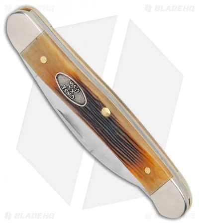 Case Mini Copperhead Knife 3.125" Antique Bone (62109W SS) 25152 - Image 2
