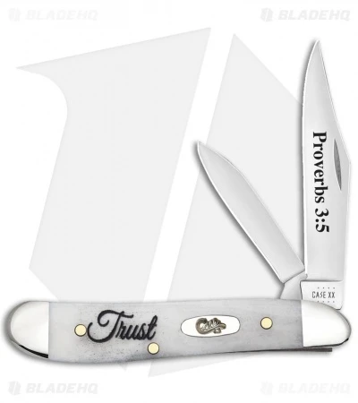 Case Peanut Embellished Smooth Natural Bone (6220 SS) 60867