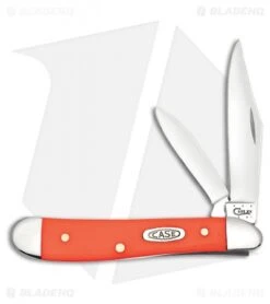 Case Peanut Pocket Knife 2.875" Orange Synthetic (4220 SS) 80504