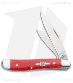 Case Cutlery Peanut Knife Smooth Red G-10 (10220 SS) 45404