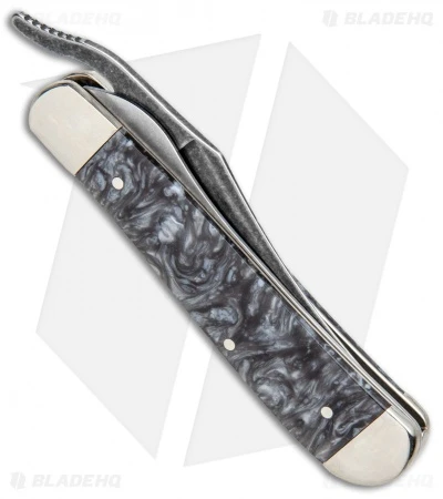 Case Russlock Liner Lock Knife 4.25" Harley-Davidson Black Kirinite (101953L CV) - Image 3