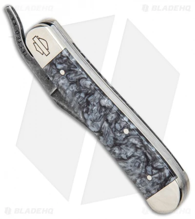 Case Russlock Liner Lock Knife 4.25" Harley-Davidson Black Kirinite (101953L CV) - Image 2