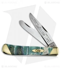 Case Slanted Bolster Trapper Knife 4.125" Cloud Land Corelon (9254 SS) S9254CL
