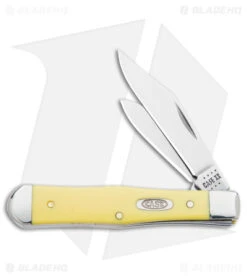 Case Small Swell Center Jack Knife 3" Yellow Synthetic (3225 1/2 SS) 65327