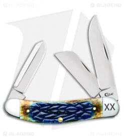 Case Sowbelly Pocket Knife 3.875" Purple Tirbal Jig (TB6339 SS)