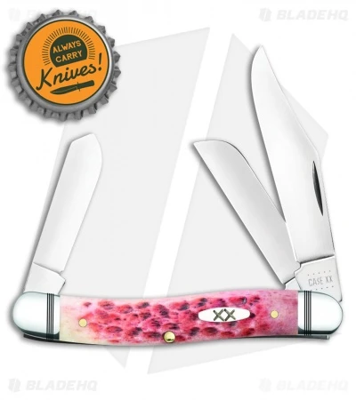 Case Stockman Traditional Knife 3.875" Raspberry Jigged Bone (6347 SS) 27725 - Image 2