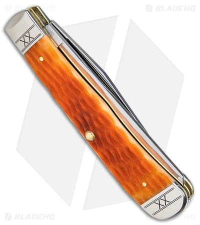 Case Trapper Knife 4.1" Cayenne Bone/Crandall Jig (6254 SS) 35810 - Image 3