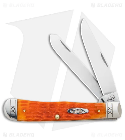 Case Trapper Knife 4.1" Cayenne Bone/Crandall Jig (6254 SS) 35810