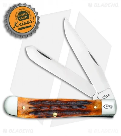 Case Trapper Knife 4.25" Deep Canyon Autumn Bone Jig (6254 SS) 10980 - Image 4